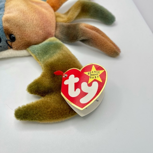 Ty Beanie Baby Claude the Crab plush tie-dye toy - Picture 2 of 6